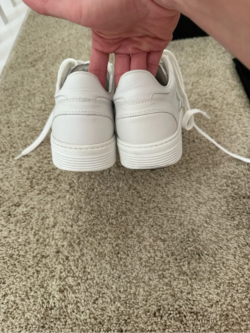 Chanel Leather CC Sport Runner Sneakers 23A Collection White Size 38.5